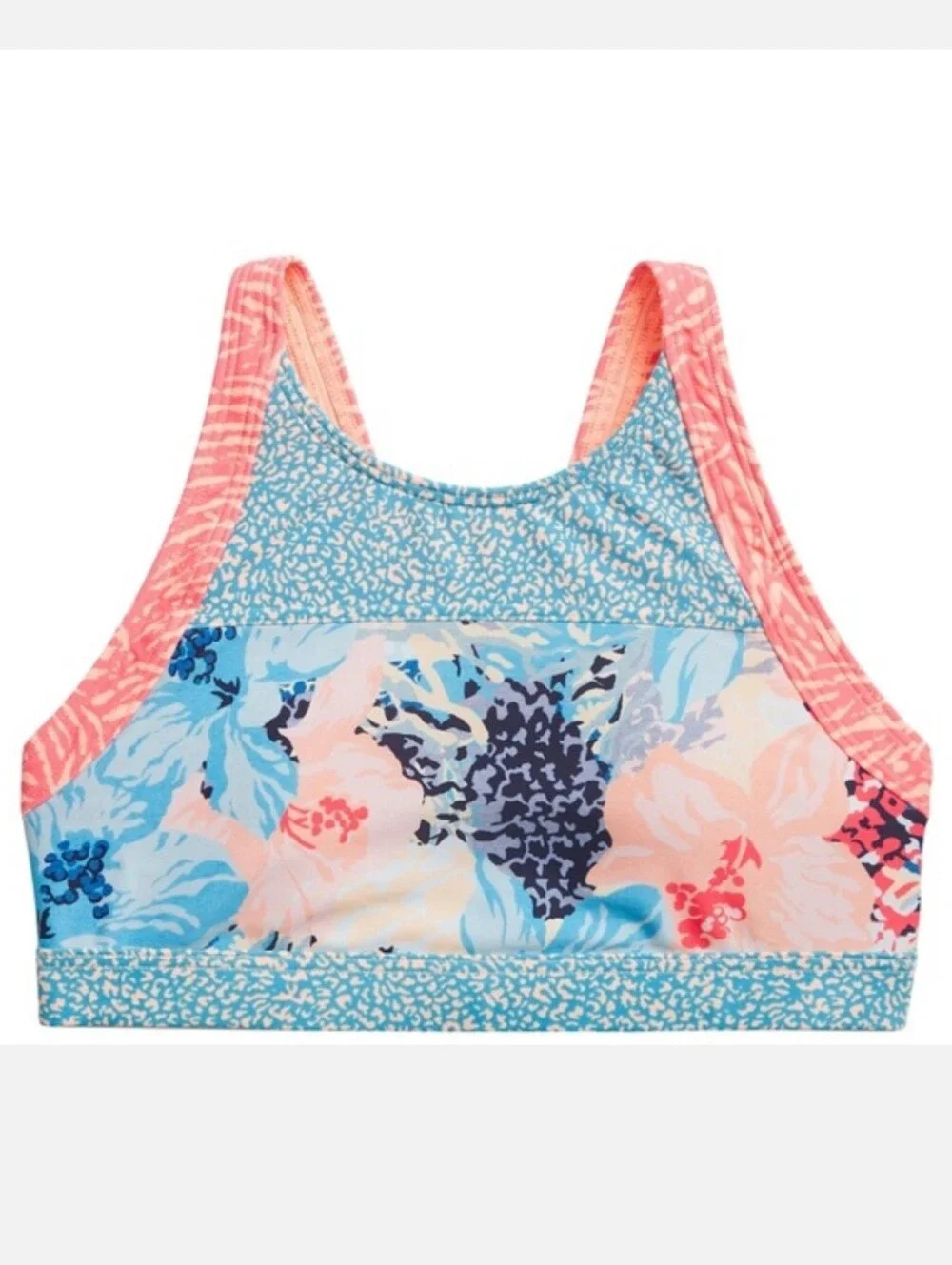 Athleta Girl Bora Bora Floral Bikini Top